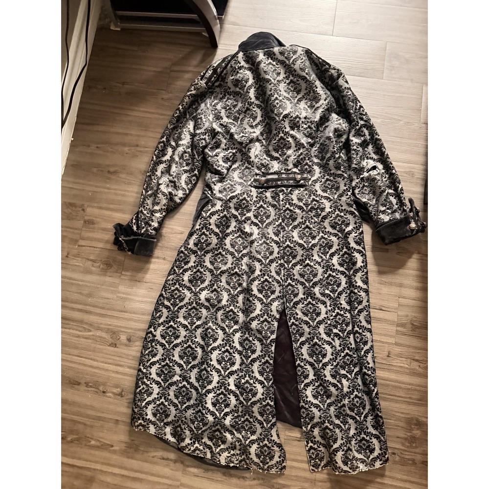 Vintage Shrine of Hollywood Order of the Dragon Coat Damask Velvet XXXL 54"